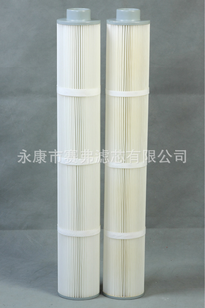 批发供应粉末回收滤芯  外径155瓶颈式粉末回收滤芯