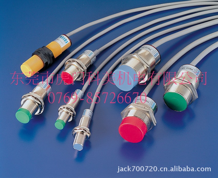 台湾阳明FOTEK M12圆柱型近接开关 PM12-04S  PM12-04SB 220V