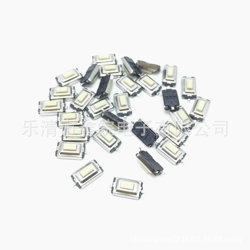 供应供应3x6x2.5贴片轻触开关3*6*2.5白头