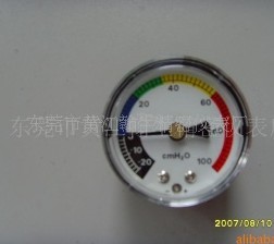 Hasnow50MM轴向微压表/静压表/3kpa/5kpa/-30kpa/-50kpa/KLM