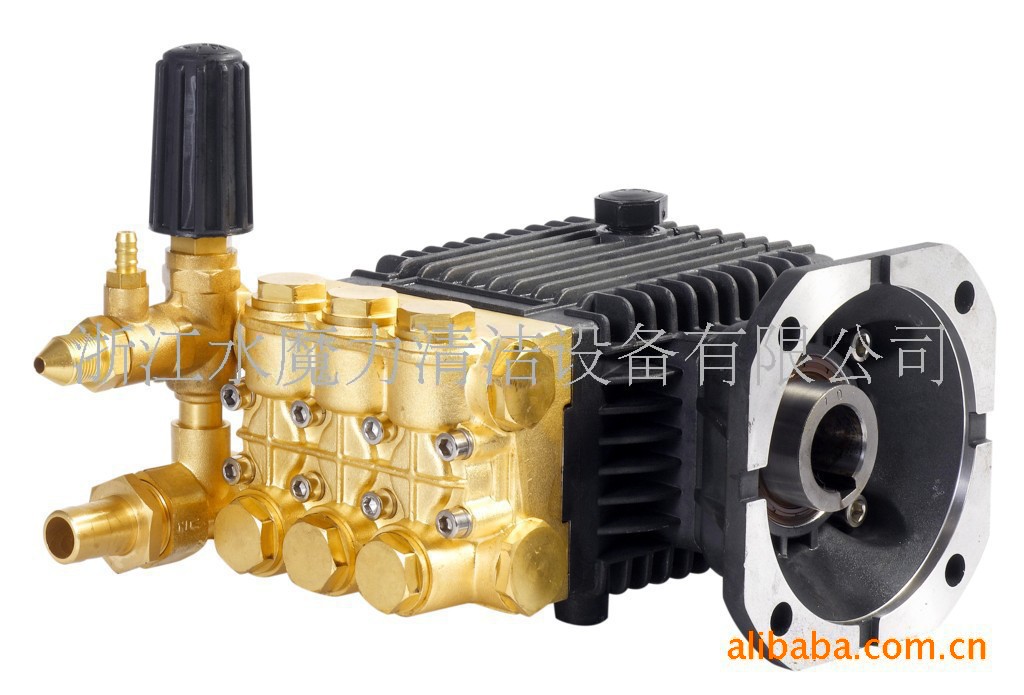 水魔力超高压清洗机水泵头加湿器降温机陶瓷柱塞洗车机泵头全铜