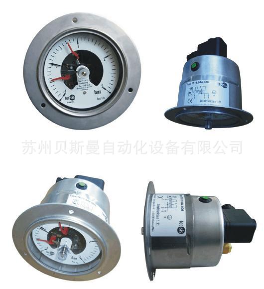 TECSIS/泰科思电接点压力表供应 P1611B043011进口压力表代理供应