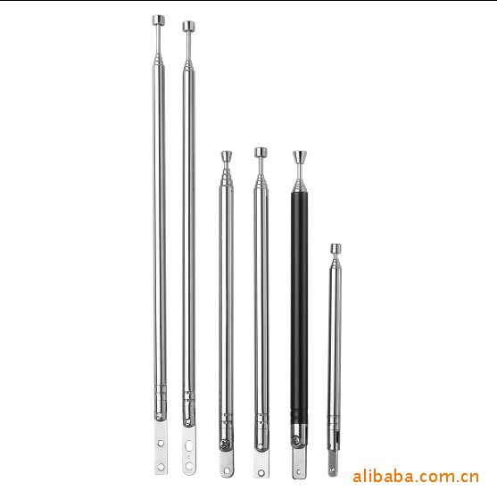 我们公司 专业生产和供应 180°C铁片拉杆天线系列