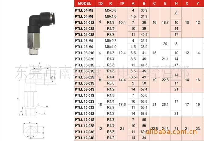 NUMAX弯头PTLL08-04S(图)