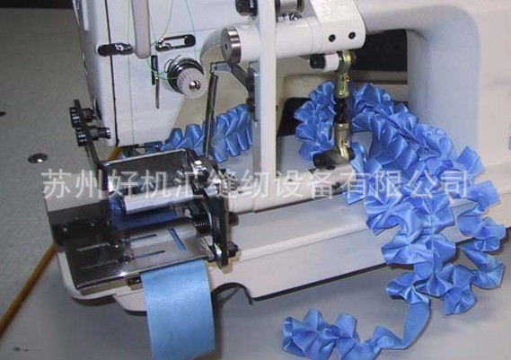 厂家供应工业缝纫机 褶皱缝纫机 佐田ZT400单针花边打褶缝纫机