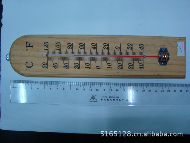 木头温度计，室内温度计，家用温度计，家居用品