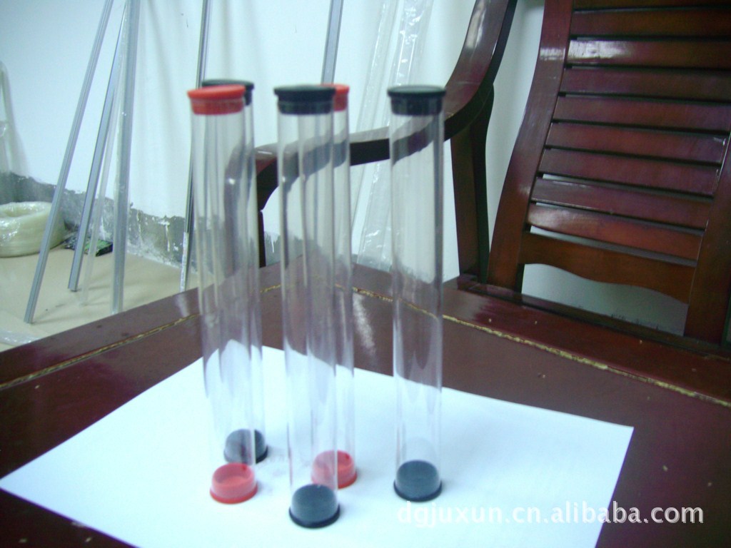 透明塑料包装管（配胶塞）