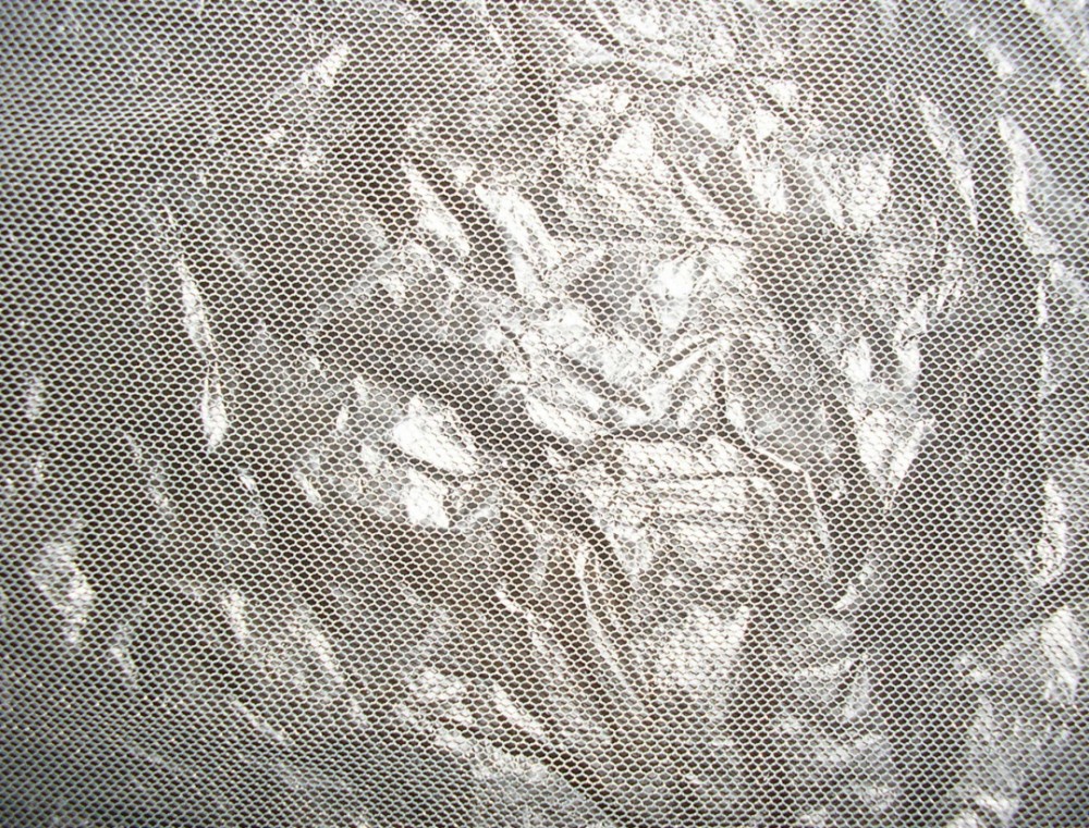 128色锦纶6420网 6420网布 电脑绣花网 小六角网眼布 尼龙网眼布