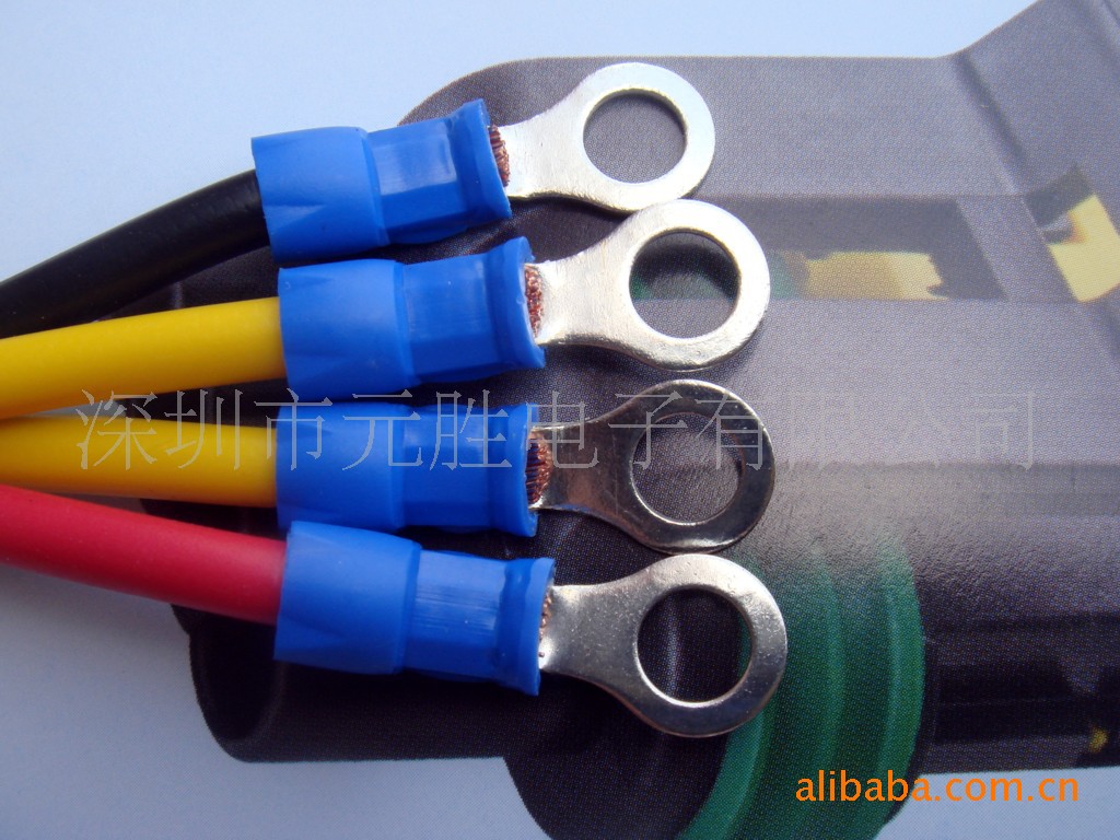 RV2-4预绝缘环形端子线 4.2圆环形预绝缘端子线  RV2-4绝缘端子线