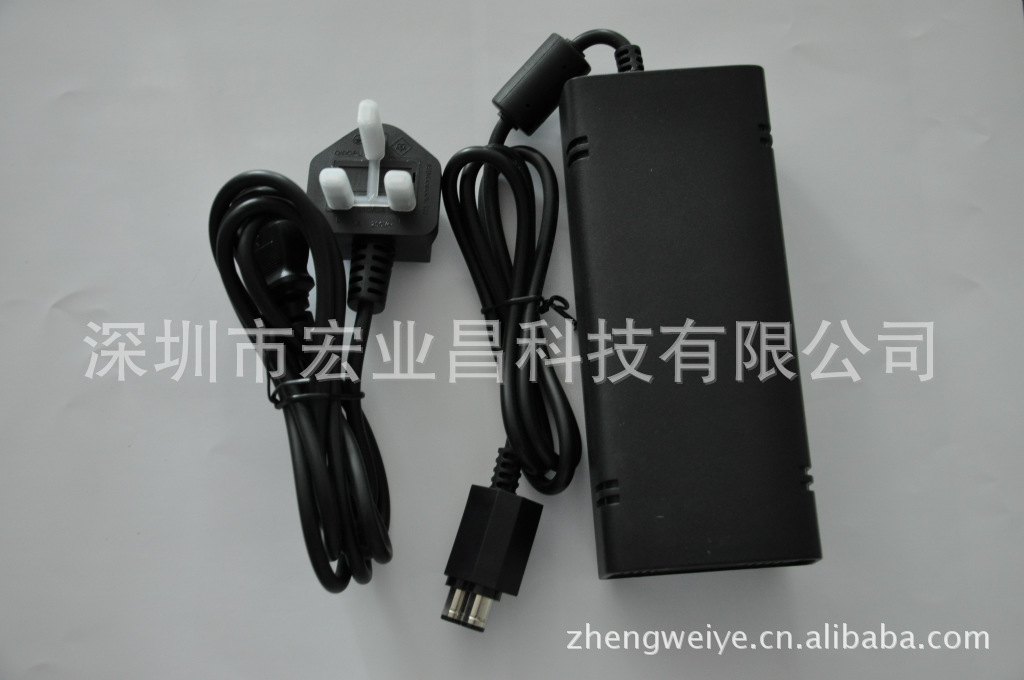 厂家批发XBOX360SLIM12V /135W（薄机）主机火牛电源适配器游戏机