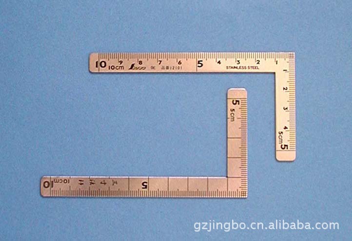 现货供应日本SHNIWA直角尺亲和角度尺不锈钢直角尺高精度斜角