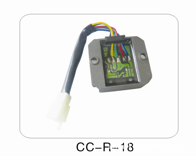 摩托车透明CG125，QJ125整流器，稳压器