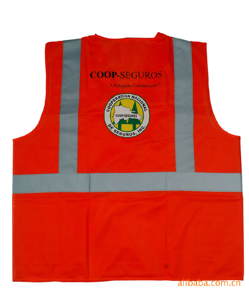 长期供应反光安全背心 反光材料 夜间工作执勤反光外套