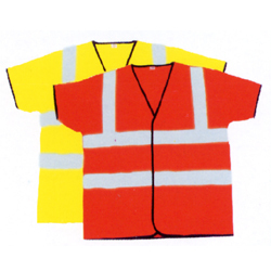Retroreflective safe night vest