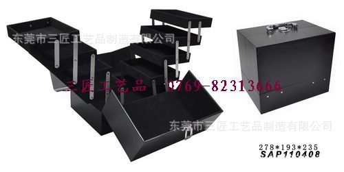 2025年新款化妆盒 化妆箱 彩妆盒  展示大化妆箱5层内盘