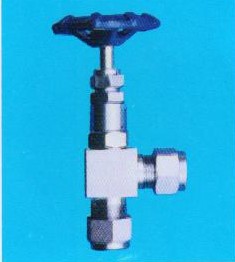 供应不锈钢 卡套角式截止阀  仪表阀