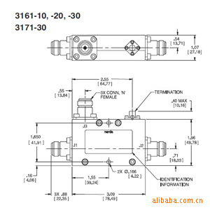 Narda单定向耦合器3171-30