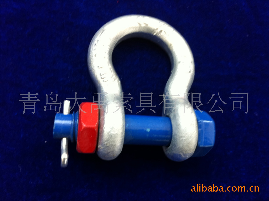 厂家直供 美式卸扣 美式弓形卸扣美式直型卸扣