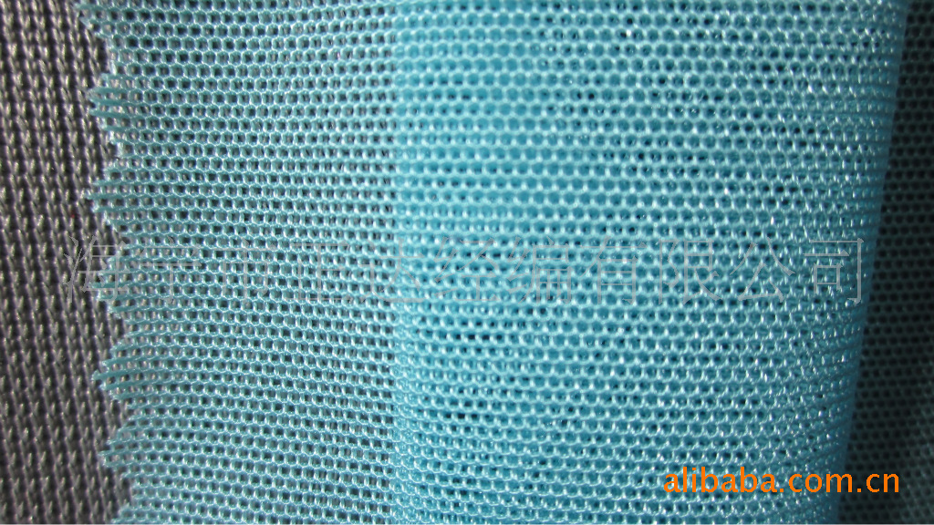 厂家直销针织经编氨纶六角网锦纶爽宜网经编提花网布尼龙网面料