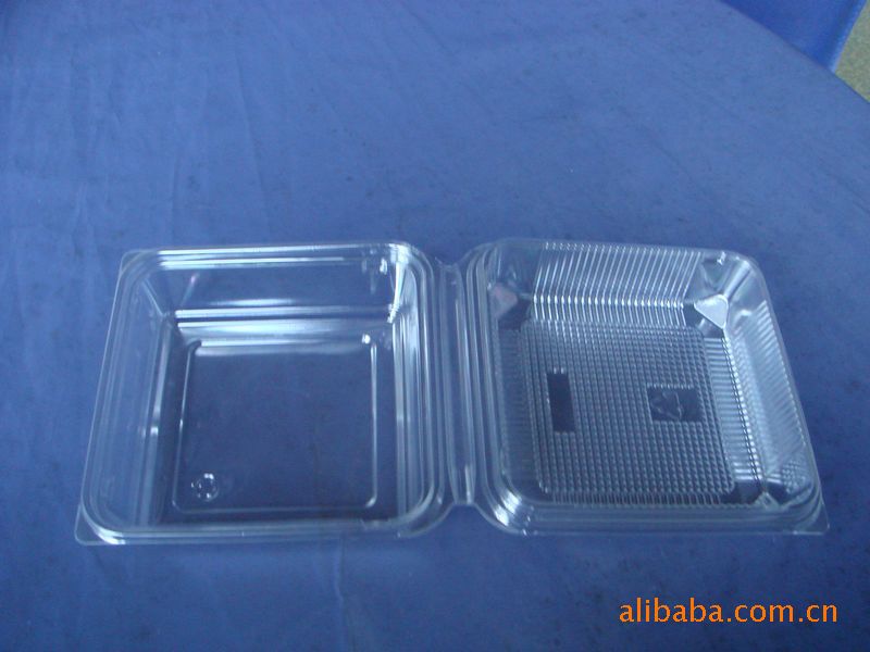 一次性透明塑料连盖盒CP-SQ