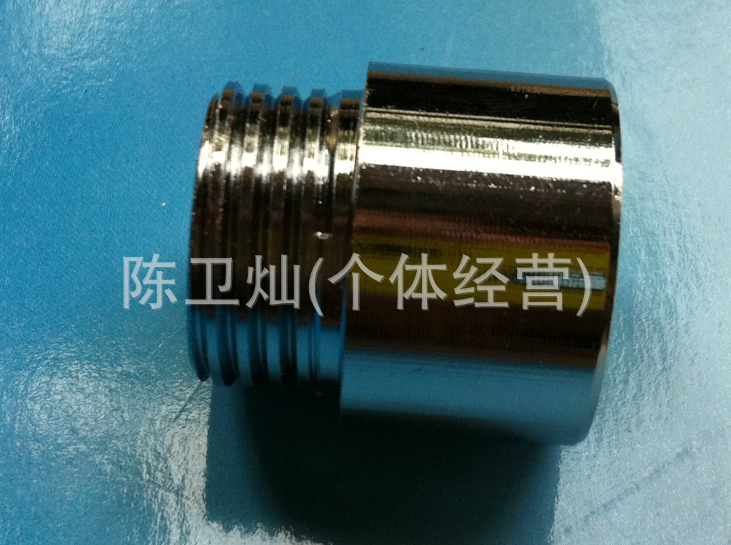4分铜延伸接头 2公分 内六角镀铬内外丝直接