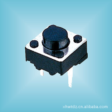 轻触开关 供轻触开关.6X6中两脚短脚开关.2脚开关.按制开关