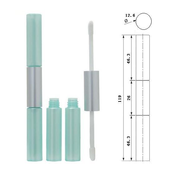 PETG 双头唇彩管/唇彩瓶