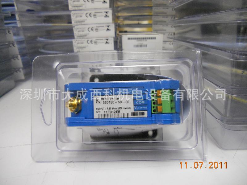 美国BENTLY NEVADA 3300XL电涡流前置器 330180/780/850/500 现货