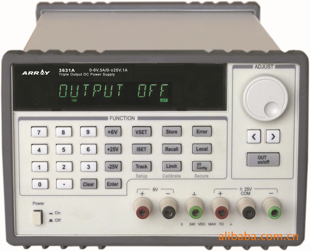 供应亚锐可编程三路电源3631A