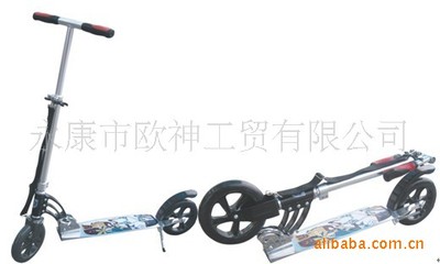 aluminium alloy Pedal Scooter  CE , EN71 Demonstration