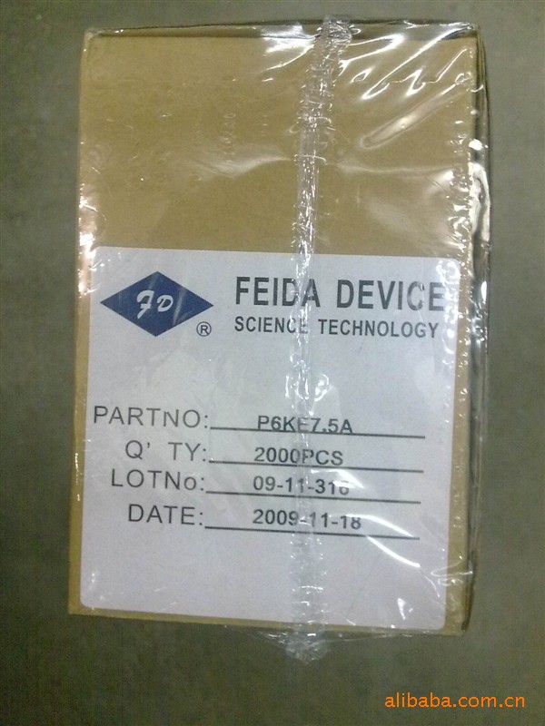 专营TVS二极管P6KE10A/P6KE10CA