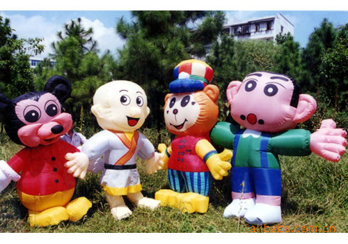 低价 直销广告卡通 固定卡通 卡通气模 可印LOGO