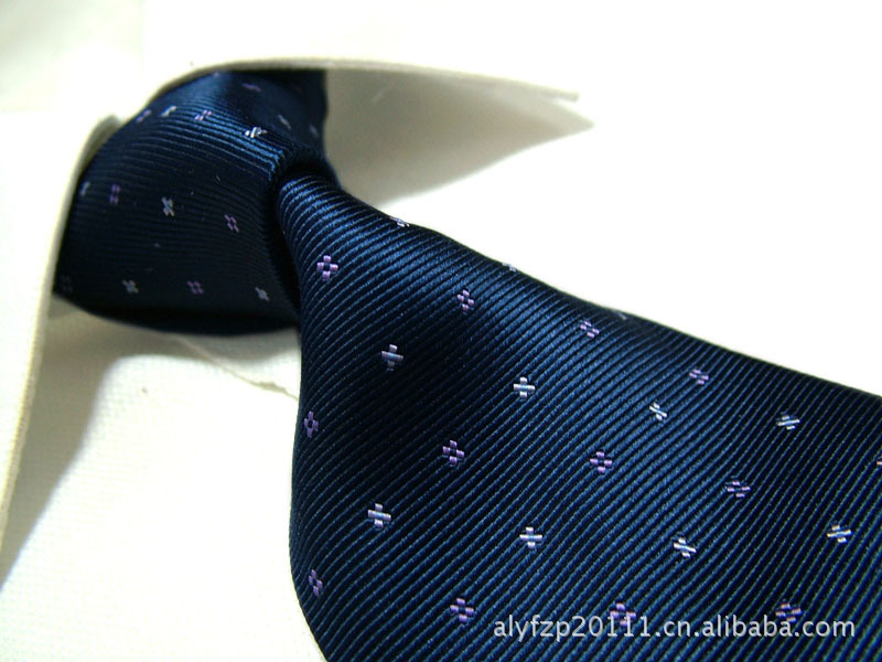 supply Floret necktie Customized Beijing market Real silk Dyed necktie Fabric Plaid tie