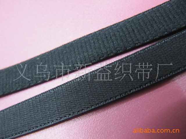 专业生产 绒面涤纶肩带松紧带
