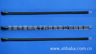 生产NTC热敏电阻厂家 供应环氧小黑头PVC并线温度传感器/热敏电阻