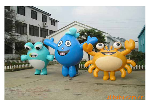 低价 直销广告卡通 固定卡通 卡通气模 可印LOGO