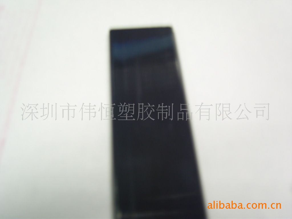 源头工厂直销 软硬胶共挤配件ABS材料投影幕布边条胶条塑胶扁条边