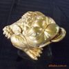 supply Cai Mascot Cinnabar Discoloration Toad  Tea darling Tea Play Boutique Decoration Arts and Crafts Dehua ceramics