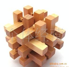 99.9%产地货源孔明锁孔明锁/鲁班锁木制浙江批发十八罗汉锁批发|ms