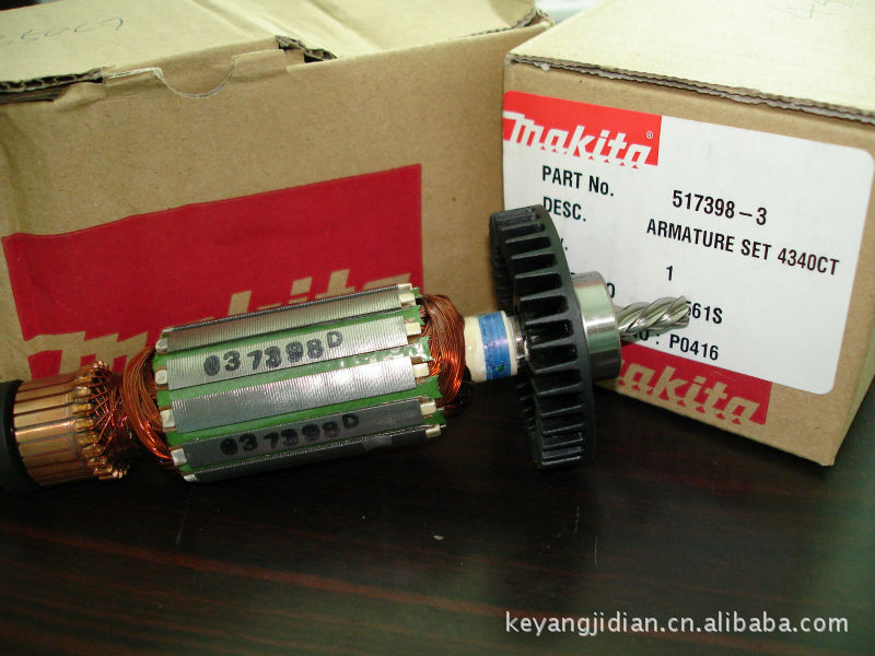 makita牧田曲线锯4350CT用转子 日本品牌转子 原装正品牧田配件