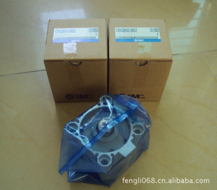 供应SMC气缸CDQ2B63-20DZ双作用精密精密加工可调