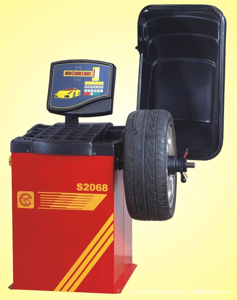 厂家生产 轮胎平衡机 全自动汽车轮胎平衡机 小型汽车轮胎平衡机|ru