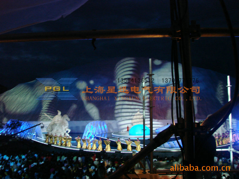 建筑灯光亮化_城市地标建筑亮化工程_景观亮化工程投影