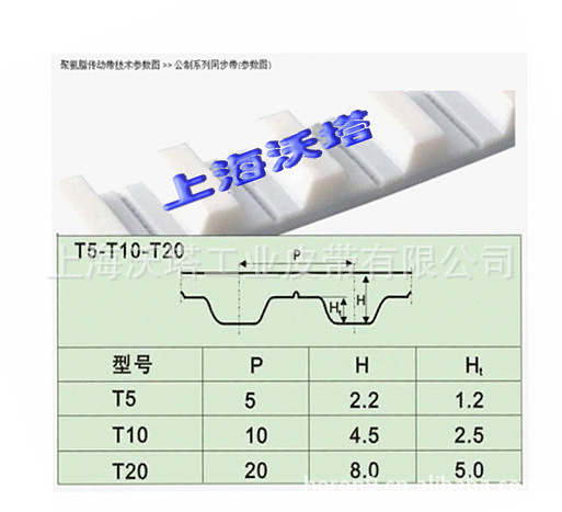 供应T10聚氨酯同步带 工业皮带 进口同步带 PU同步带