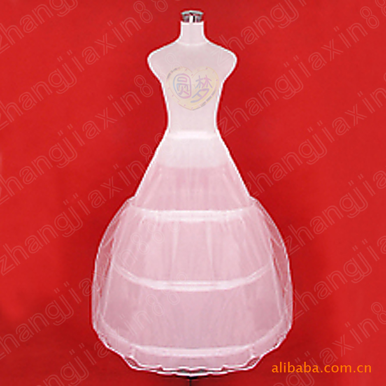Manufactor Direct selling Of large number wholesale Panniers Three times Bandage stage Panniers Wedding dress Accessories /001