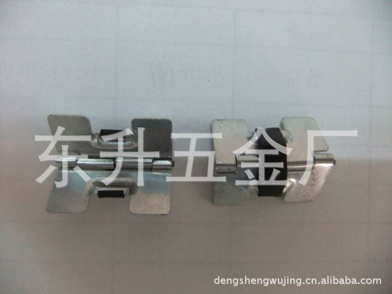 供应首饰盒的弹簧铰、首饰盒铰、弹片合页9.0细铰胶盒扣箱包锁