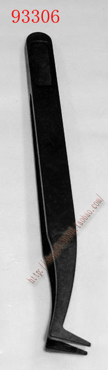 防静电塑胶93306型弯头尖镊子/防静电镊子/塑胶镊子