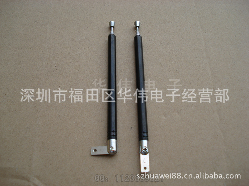 专业生产和批发供应 7093-7方铁片 拉杆天线系列 镀黑铬 黑色天线