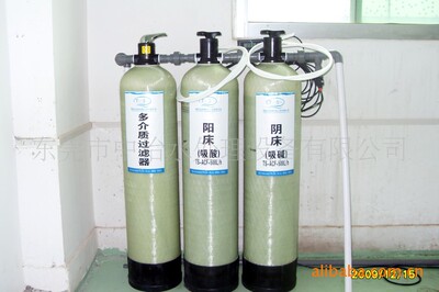 定制化工用去离子水机1t/h离子交换设备电镀纯水机工业用净水设备|ru