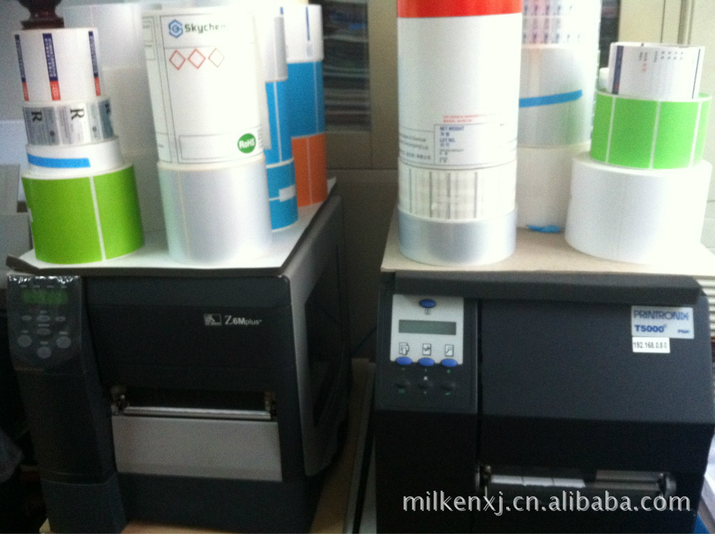 厂家直销江西南昌FASSON艾利亮白PET标签印刷厂通用无机试剂超纯